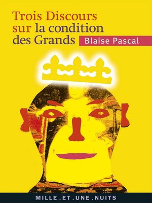 cover image of Trois discours sur les Grands
